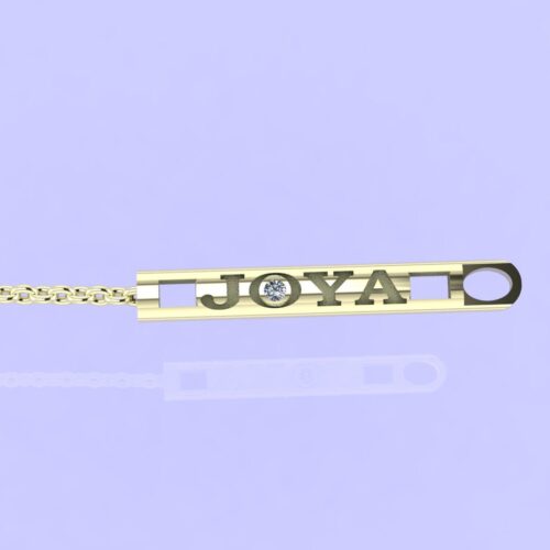 JOYaStaafje Gouden Collier met Diamanten