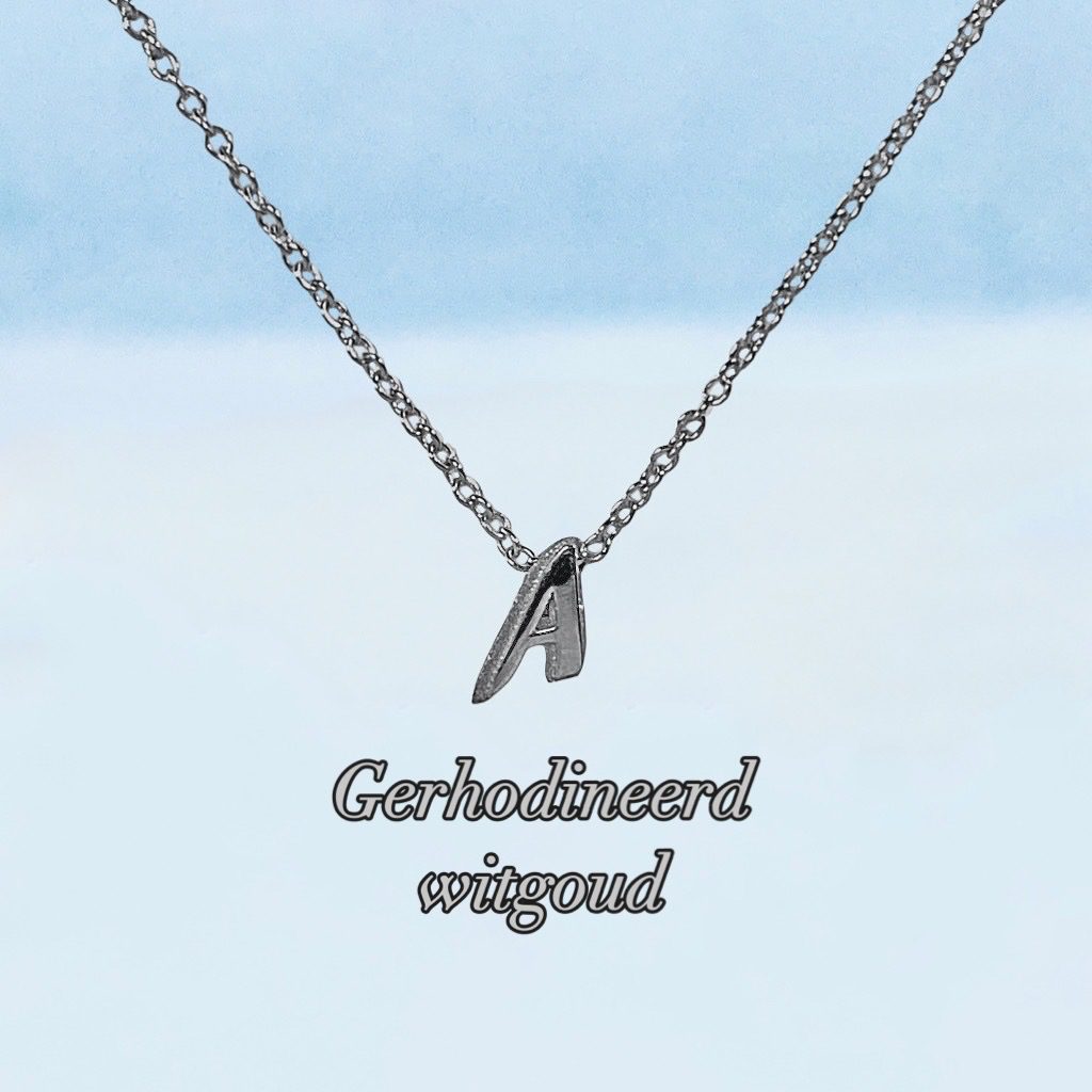 Verwisselbare hanger Dames Sieraden Letter A